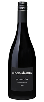 a-non-ah-mus grenache